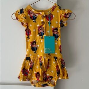Posh Peanut Twirl Bodysuit Dress Rosie the Rivetor